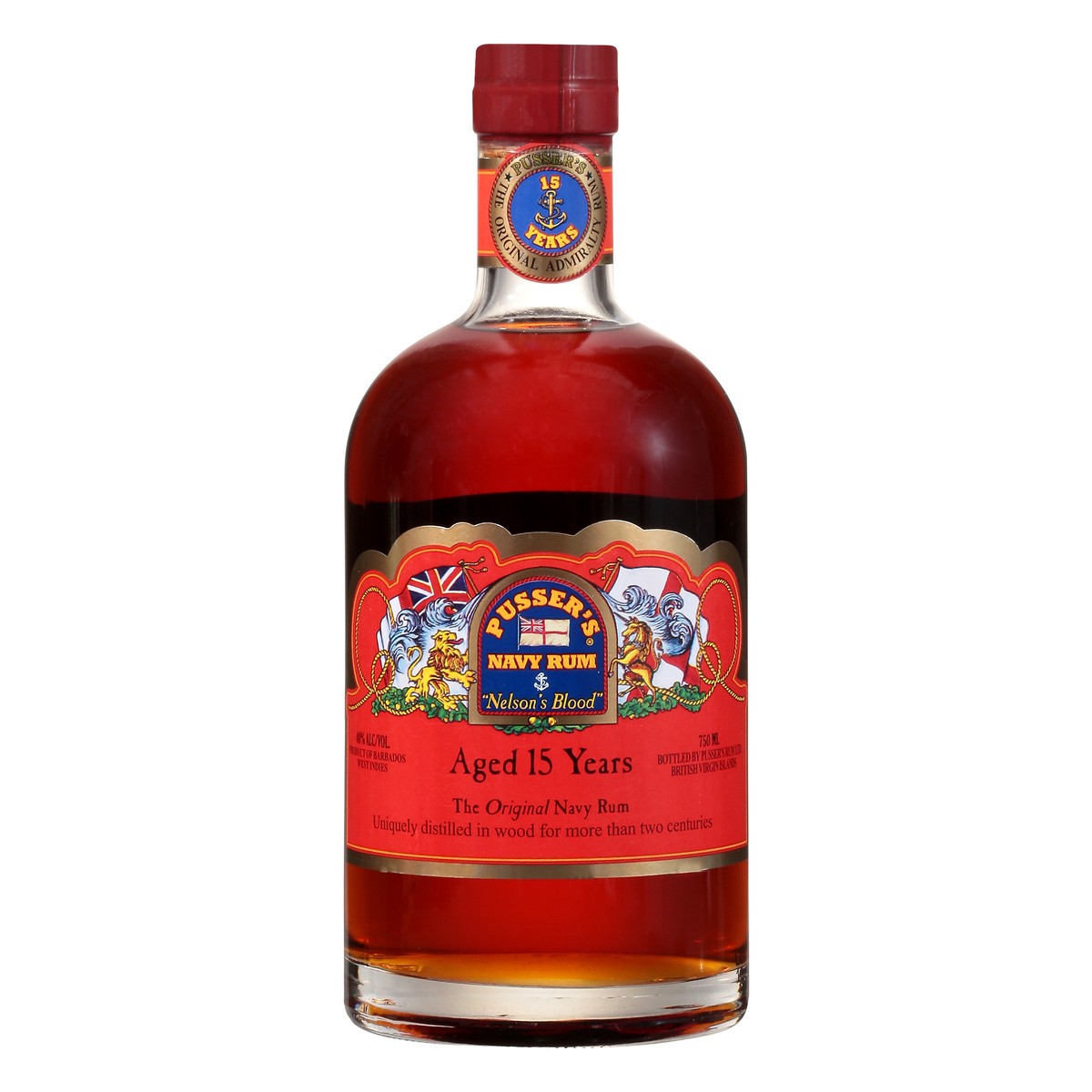 slide 1 of 8, Pusser's Rum Navy Rum, Nelson's Blood, 750 ml