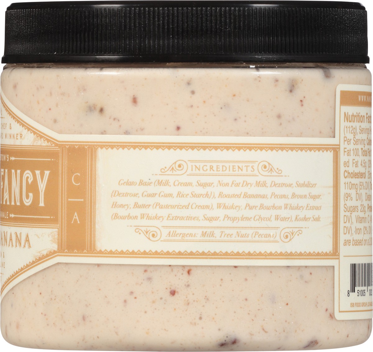 slide 5 of 13, Nancy's Fancy Roasted Banana Gelato Artigianale 1 pt, 1 pint