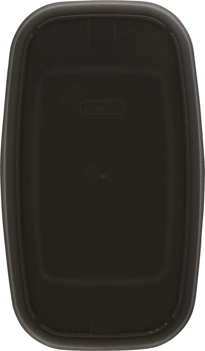 slide 6 of 9, Sterilite 3.3 Gallon Slim Rectangular Flat Gray Wastebasket 1 ea, 1 ct