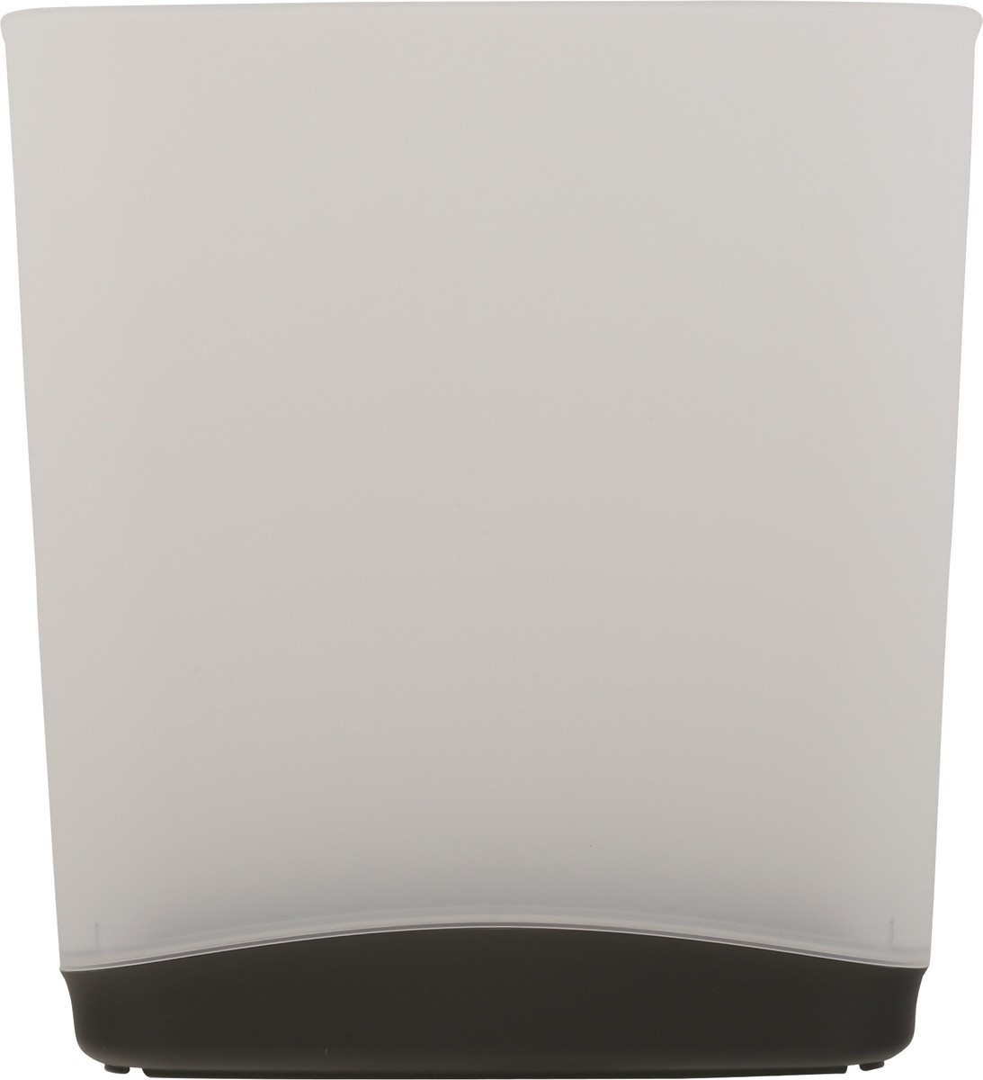 slide 9 of 9, Sterilite 3.3 Gallon Slim Rectangular Flat Gray Wastebasket 1 ea, 1 ct