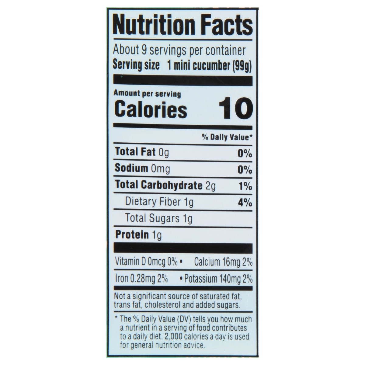 slide 10 of 13, First Street Persian Cucumbers, 2 lb