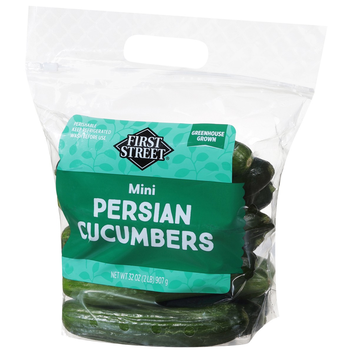 slide 3 of 13, First Street Persian Cucumbers, 2 lb