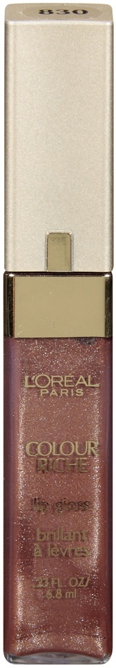 slide 1 of 1, L'Oréal Lip Gloss - Rich Brown, 1 ct