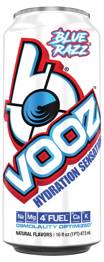 slide 1 of 1, Vooz Blue Razz Hydration Sensation, 16 Oz., 1 ct