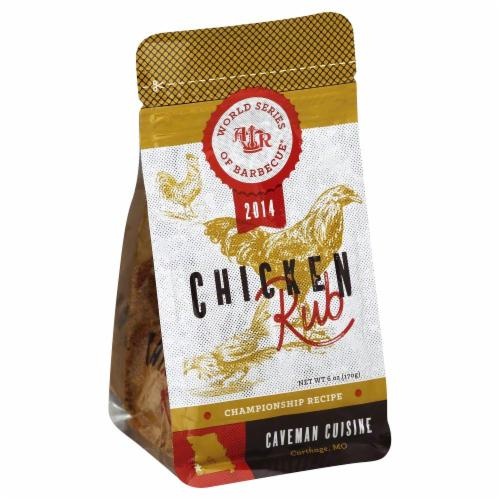 slide 1 of 1, American Royal Caveman Cuisine Chicken Rub, 6 oz