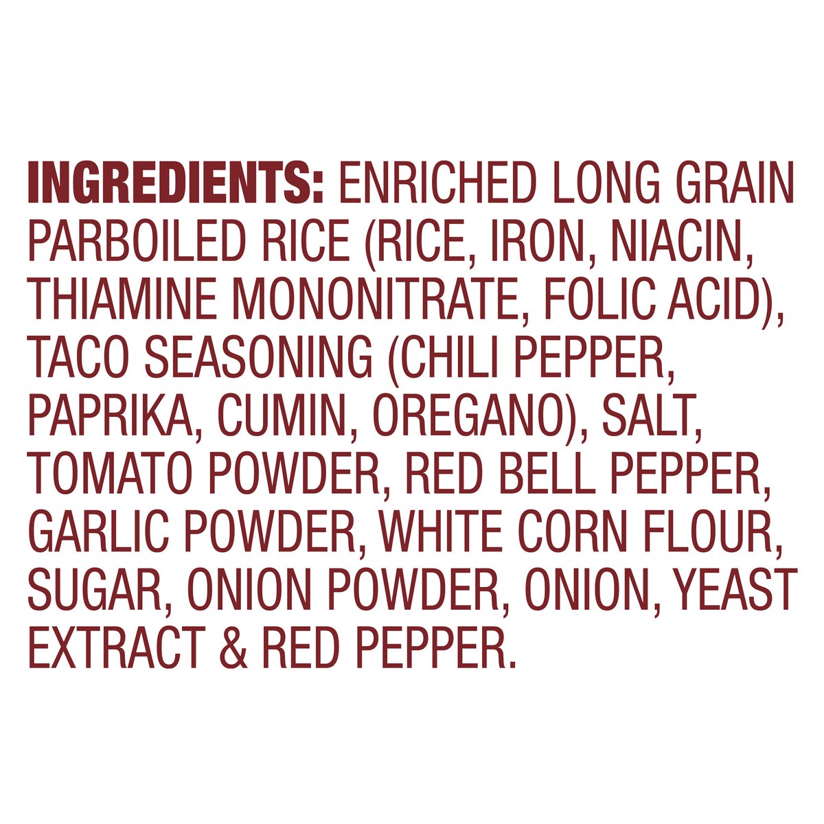 slide 10 of 12, Zatarain's Rice Mix - Taco, 6.9 oz, 6.9 oz