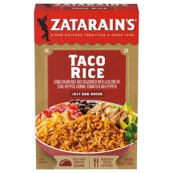 Zatarain's Rice Mix - Taco, 6.9 oz