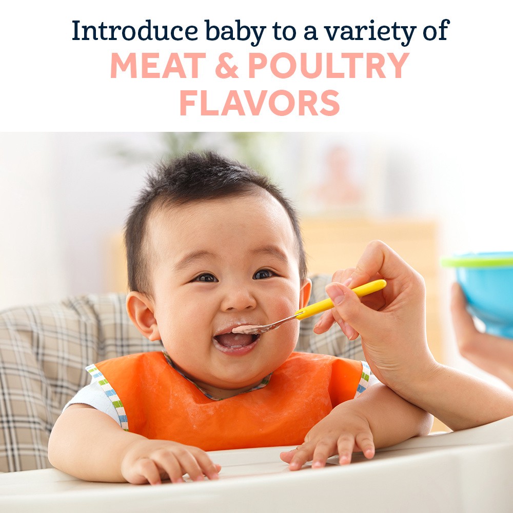 slide 5 of 5, Gerber 2nd Foods Mealtime for Baby Baby Food, Chicken & Gravy, 2.5 oz Jar, 1 ct