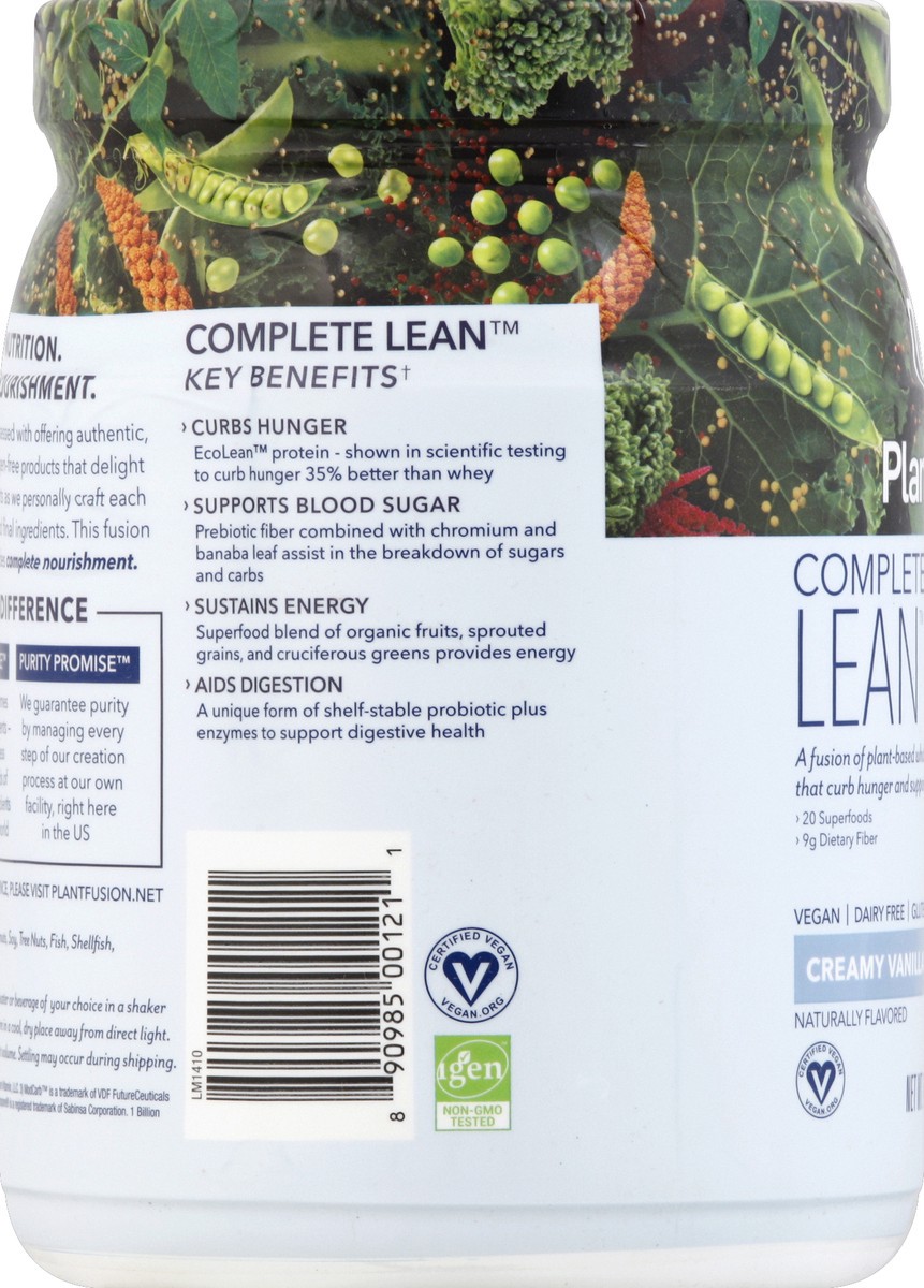 slide 3 of 7, PlantFusion Complete Lean 14.82 oz, 14.82 oz