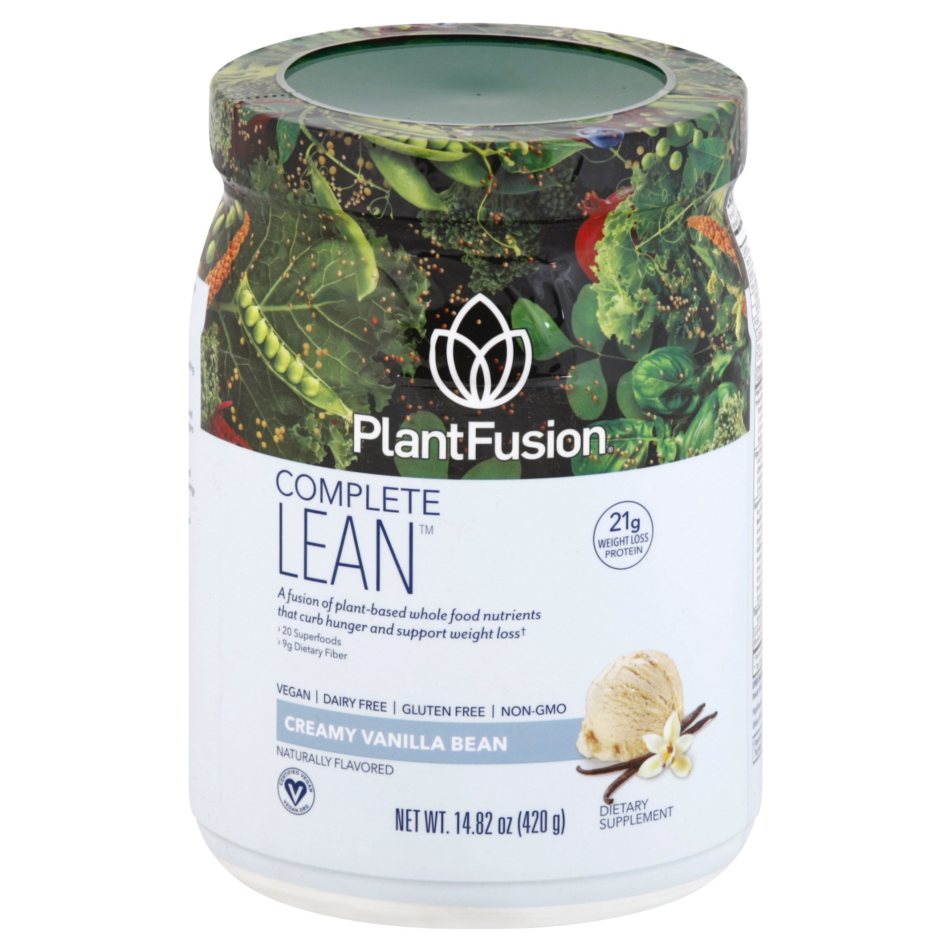 slide 1 of 7, PlantFusion Complete Lean 14.82 oz, 14.82 oz