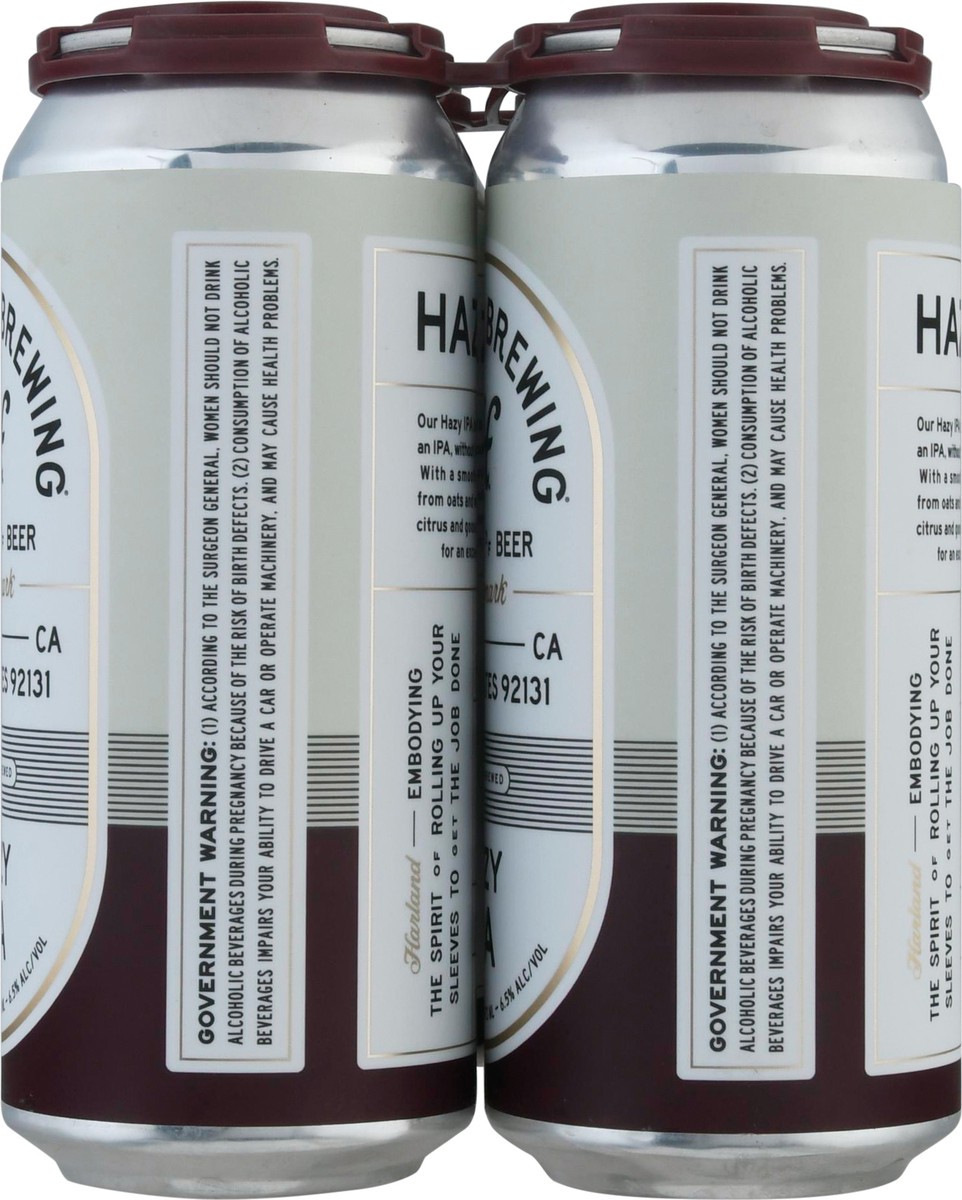 slide 9 of 12, Harland Brewing Hazy IPA Beer 4 ea, 4 ct