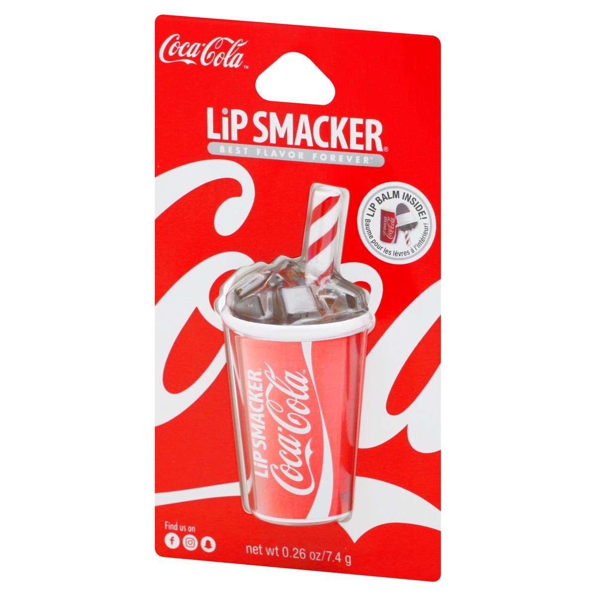 slide 12 of 12, Lip Smacker Coca-Cola Lip Balm 0.26 oz, 0.26 oz