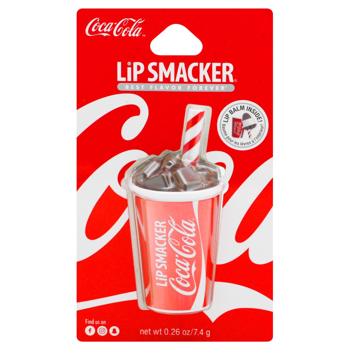 slide 5 of 12, Lip Smacker Coca-Cola Lip Balm 0.26 oz, 0.26 oz