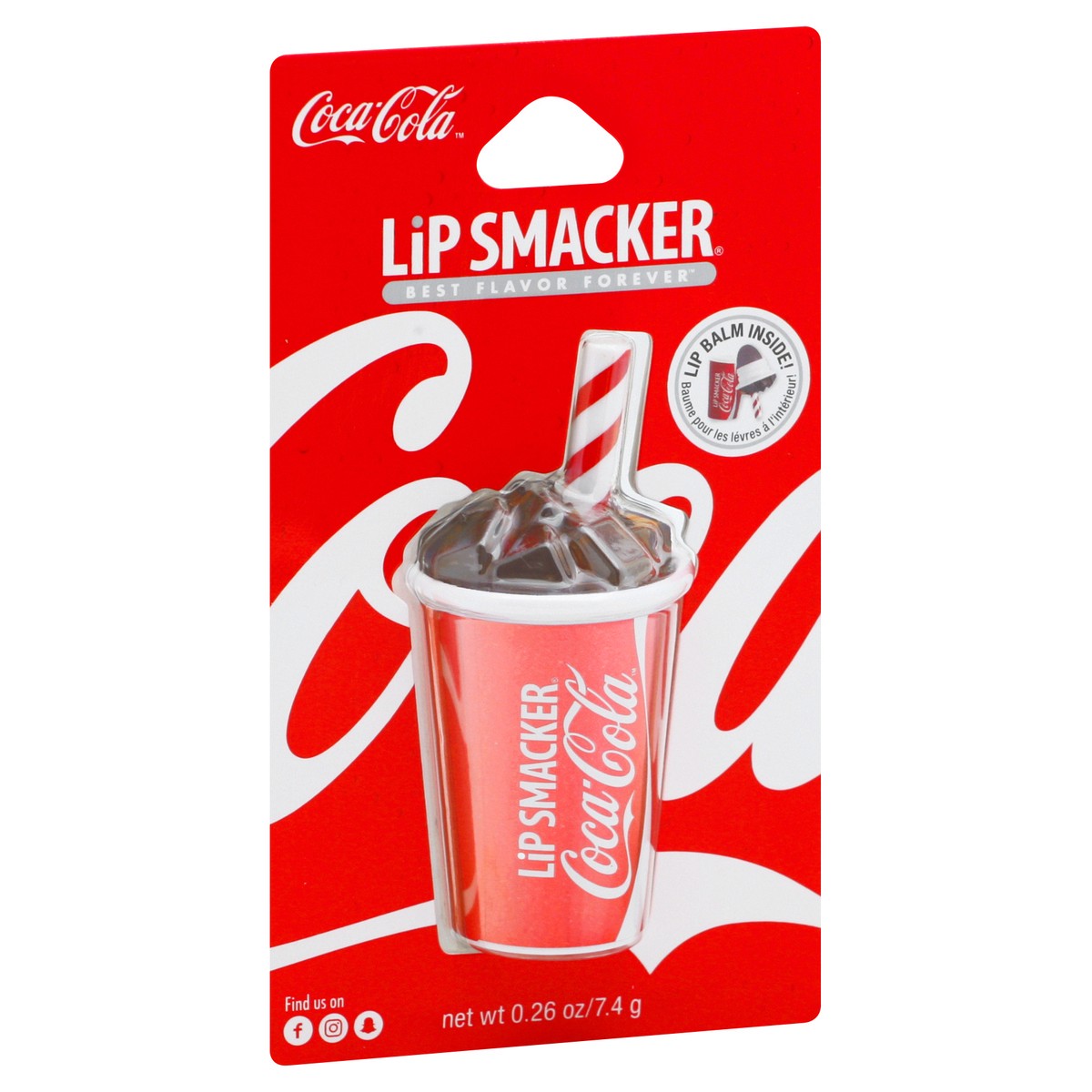 slide 4 of 12, Lip Smacker Coca-Cola Lip Balm 0.26 oz, 0.26 oz