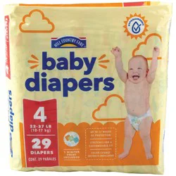 Hill Country Fare Baby Diapers Small Pack - Size 4