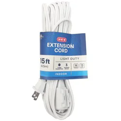 H-E-B Indoor Extension Cord - White