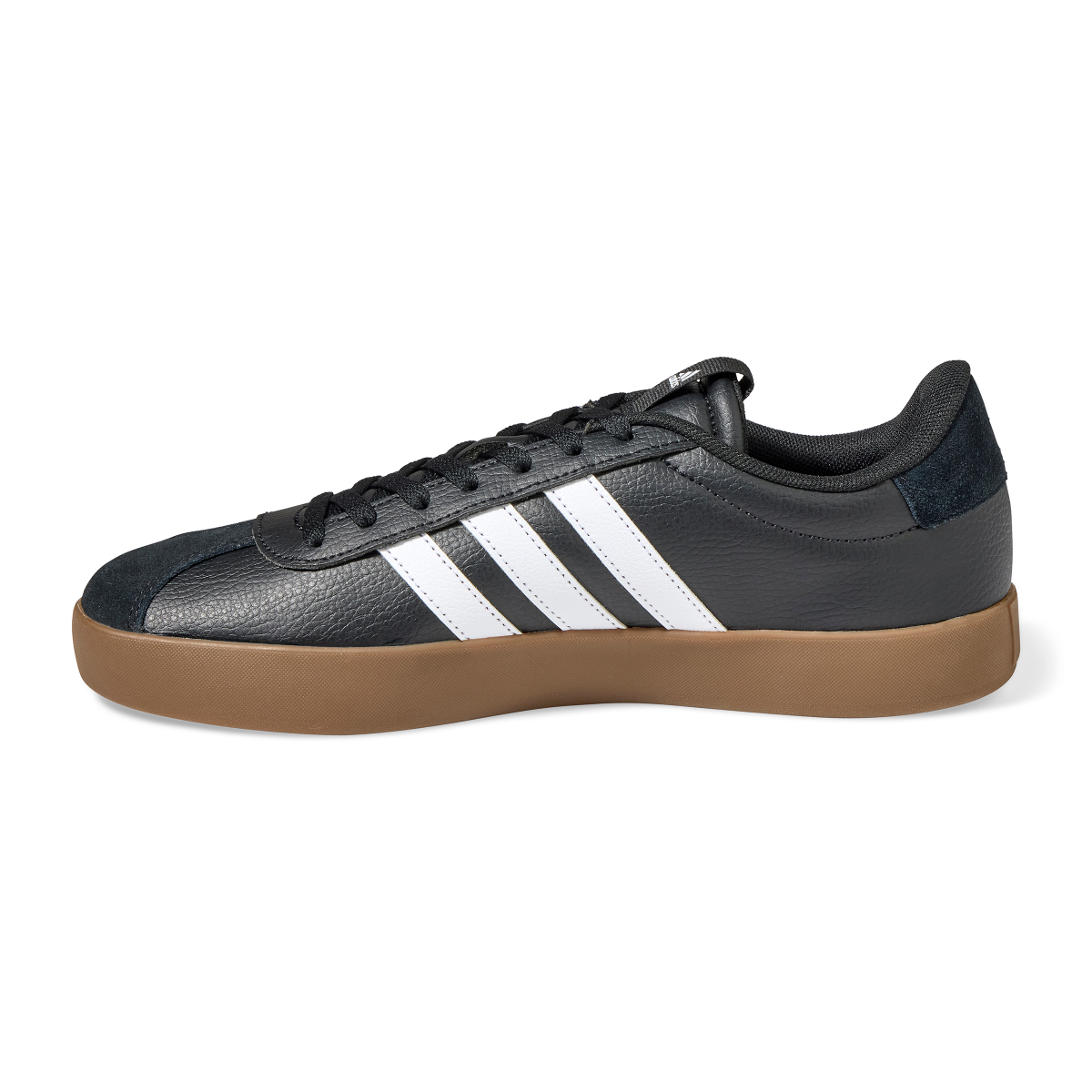 slide 4 of 6, Adidas Men's VL Court 3.0 Shoes, Black/White/Gum, Size 10.5, 1 ct