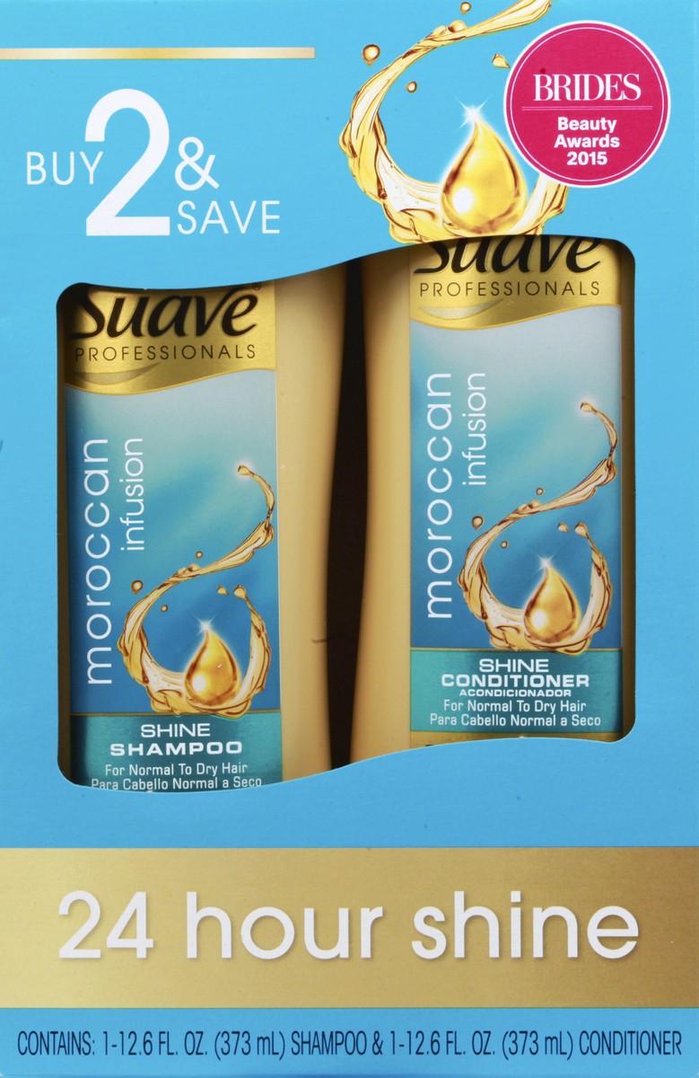 slide 1 of 9, Suave Shampoo and Conditioner 1 ea, 1 ct