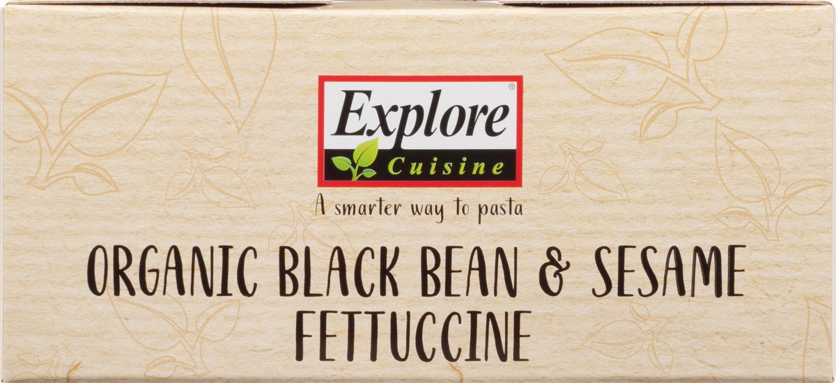 slide 4 of 13, Explore Cuisine Organic Black Bean & Sesame Fettuccine 8 oz, 8 oz