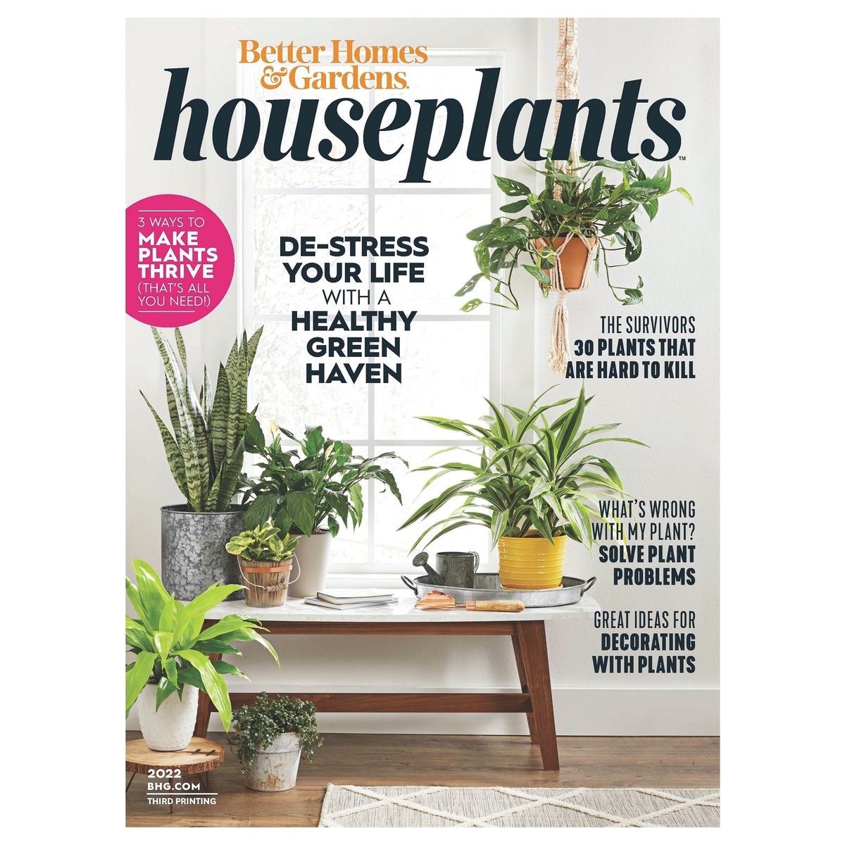 slide 1 of 1, Better Homes and Gardens Houseplants Magazine 1 ea, 1 ea