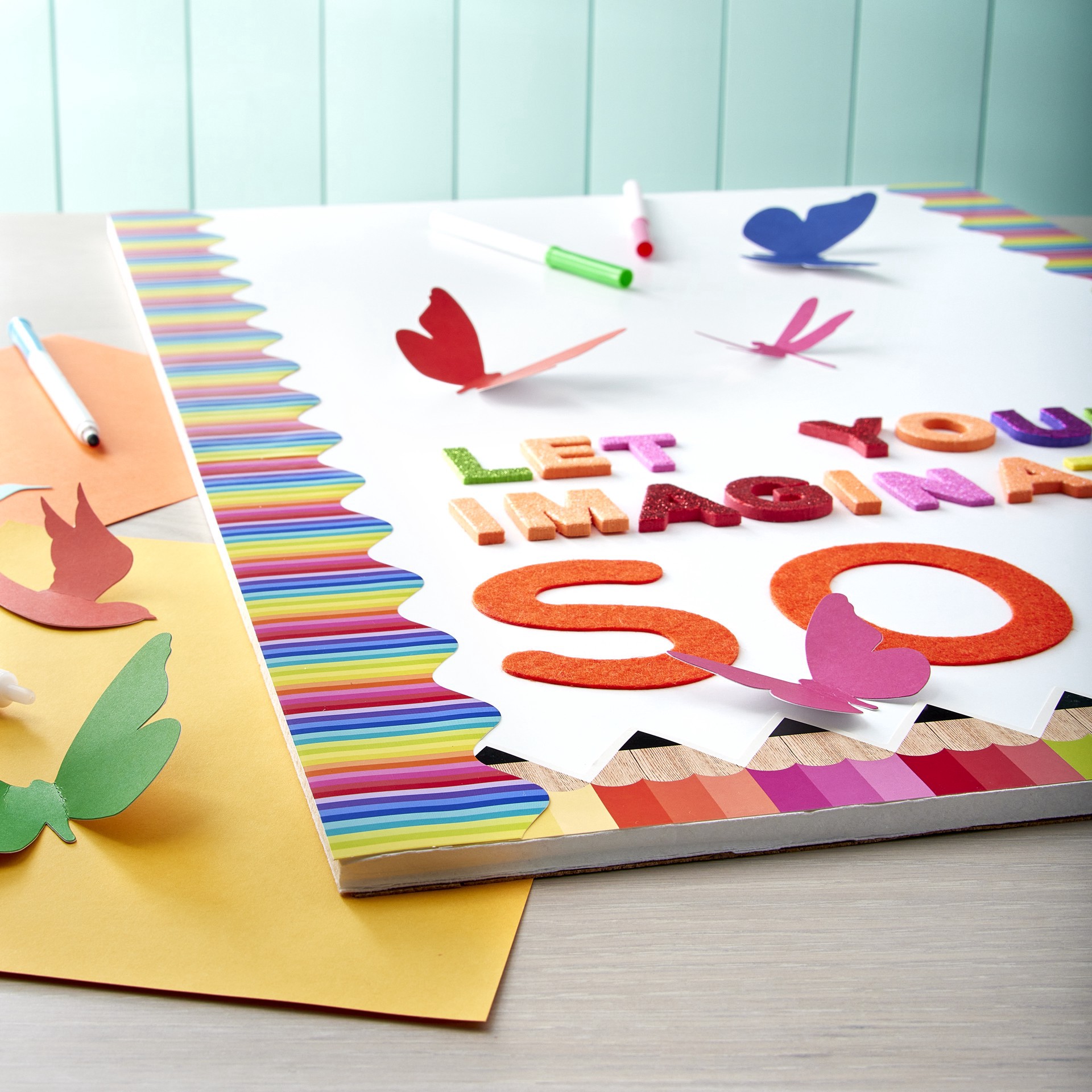 slide 3 of 4, Elmer's Cork Foam Board, 20 x 30, Cork With White Core, 1 ct