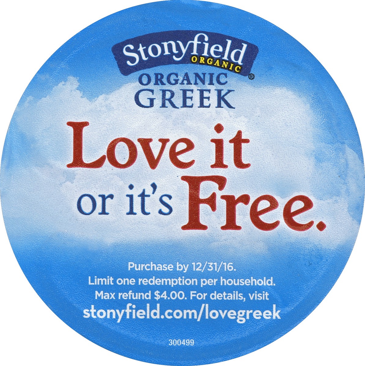 slide 3 of 3, Stonyfield Organic Greek Whole Milk Blueberry Pomegranate Yogurt, 5.3 oz