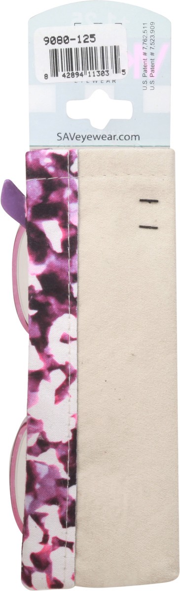 slide 6 of 9, VK Couture +1.25 Eyeglasses 1 ea Card, 1 ct