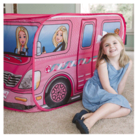 slide 6 of 17, Barbie Dream Camper Pop Up Tent, 1 ct