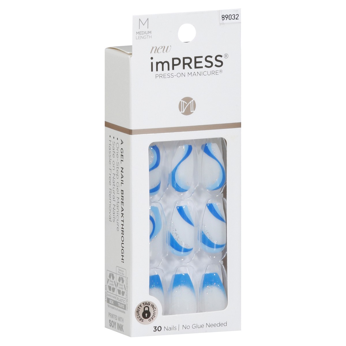 slide 3 of 9, imPRESS Kiss Impress Press-On Manicure Nails - Mesmerize, 30 ct