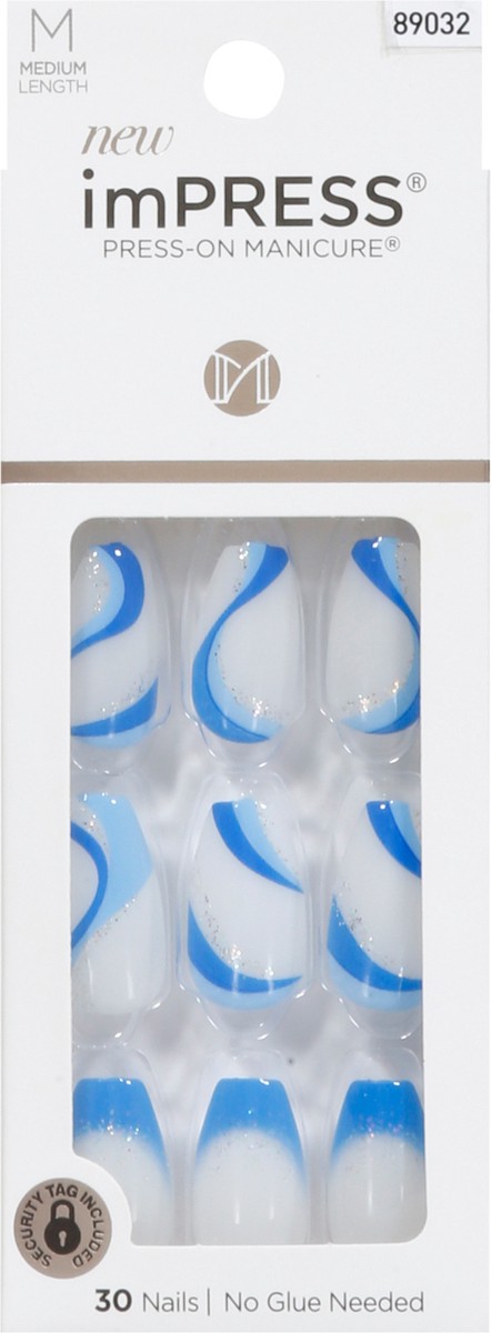 slide 4 of 9, imPRESS Kiss Impress Press-On Manicure Nails - Mesmerize, 30 ct
