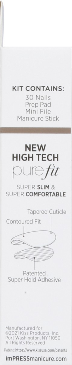 slide 5 of 9, imPRESS Kiss Impress Press-On Manicure Nails - Mesmerize, 30 ct