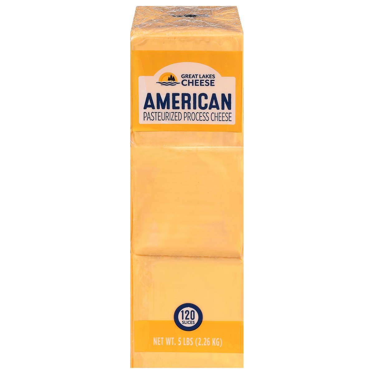 slide 1 of 14, Great Lakes Cheese American Cheese Slices 120 ct, 120 ct