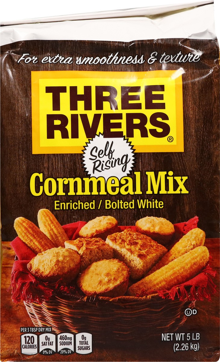 slide 12 of 13, White Lily Three Rivers Self Rising Corn Meal, 5 lb Bag, 5 lb
