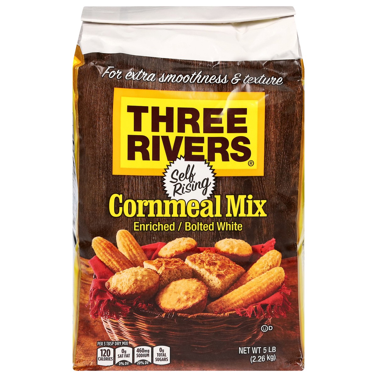 slide 9 of 13, White Lily Three Rivers Self Rising Corn Meal, 5 lb Bag, 5 lb