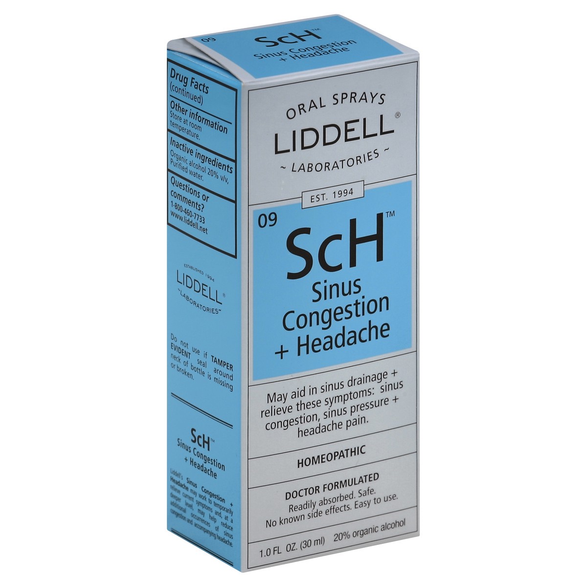 slide 4 of 5, Liddell Sinus Congestions + Headache 1 oz, 1 oz