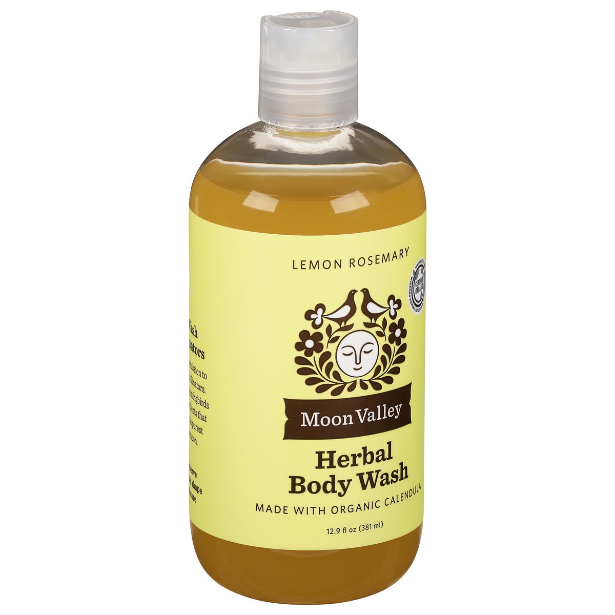 slide 11 of 13, Moon Valley Organics Lemon Rosemary Herbal Body Wash 12.9 fl oz, 12.9 fl oz