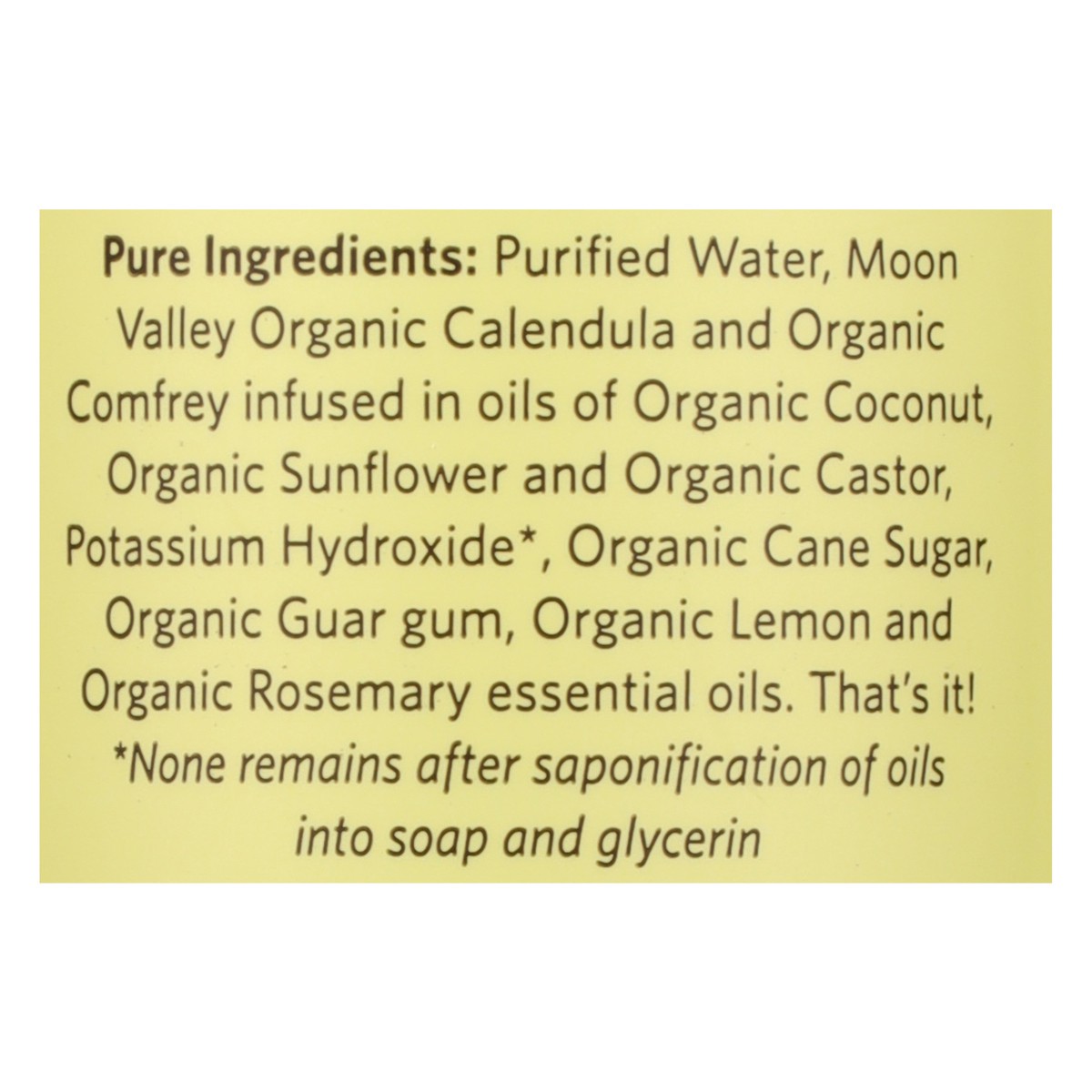 slide 4 of 13, Moon Valley Organics Lemon Rosemary Herbal Body Wash 12.9 fl oz, 12.9 fl oz