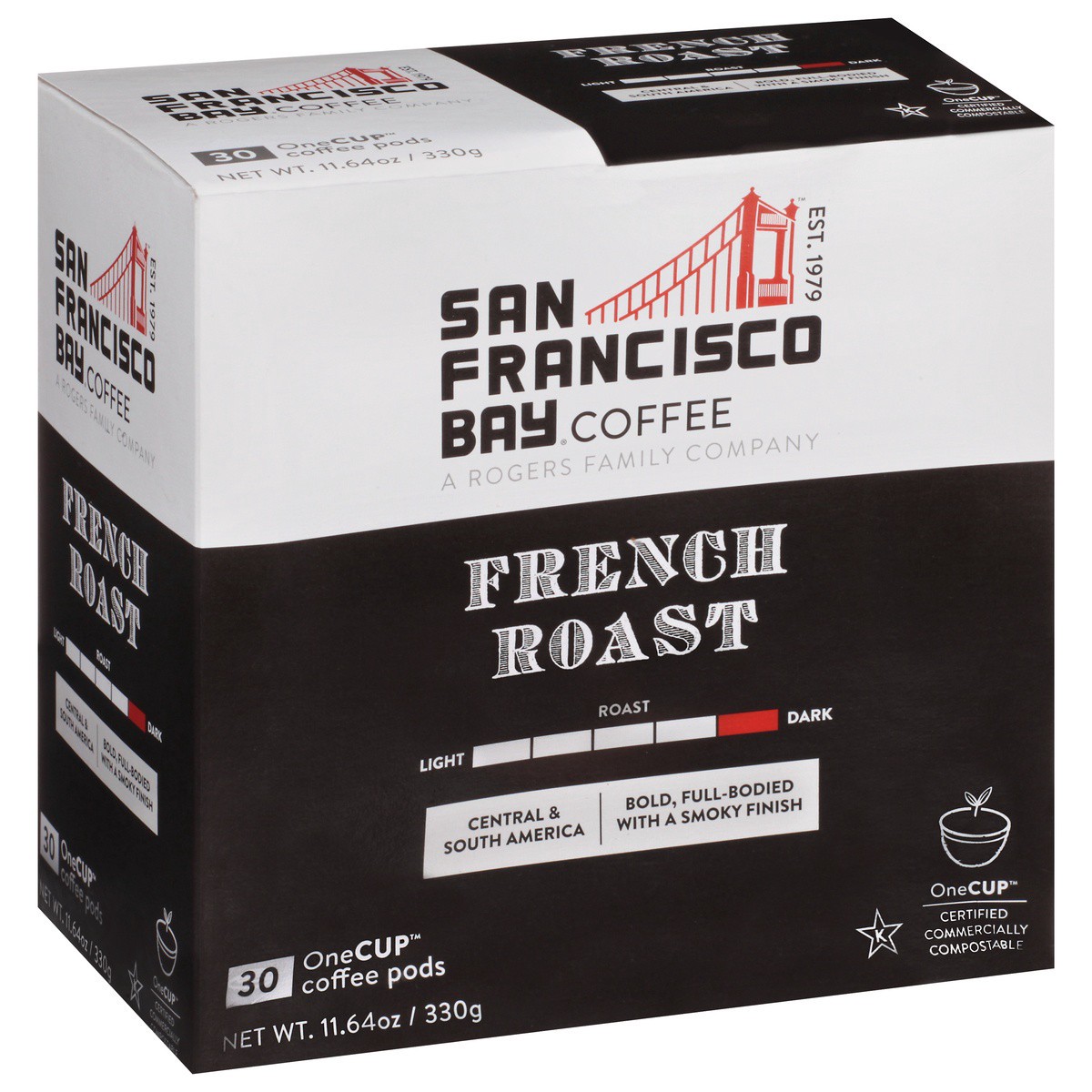 slide 5 of 9, SF Bay Coffee Pods Dark Roast French Roast Coffee - 30 ct, 30 ct