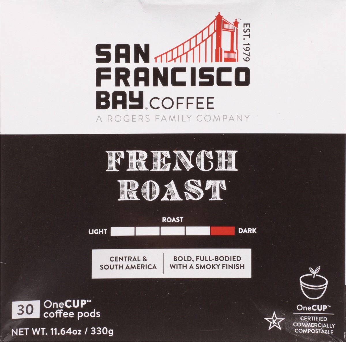 slide 4 of 9, SF Bay Coffee Pods Dark Roast French Roast Coffee - 30 ct, 30 ct