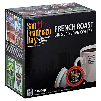 slide 1 of 9, SF Bay Coffee Pods Dark Roast French Roast Coffee - 30 ct, 30 ct