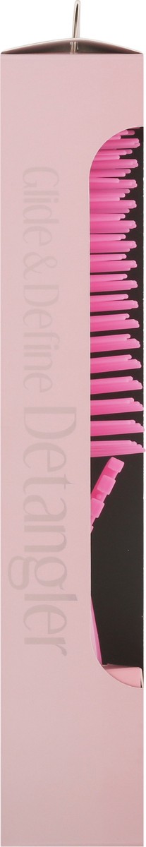 slide 6 of 9, KISS Colors & Care Glide & Define Non-Slip Detangling Brush, 1 ct