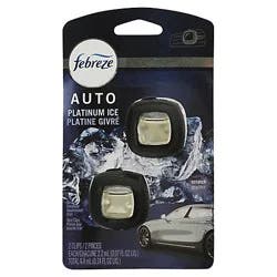 Febreze Auto Platinum Air Freshener Car Vent Clip - 0.14 FZ