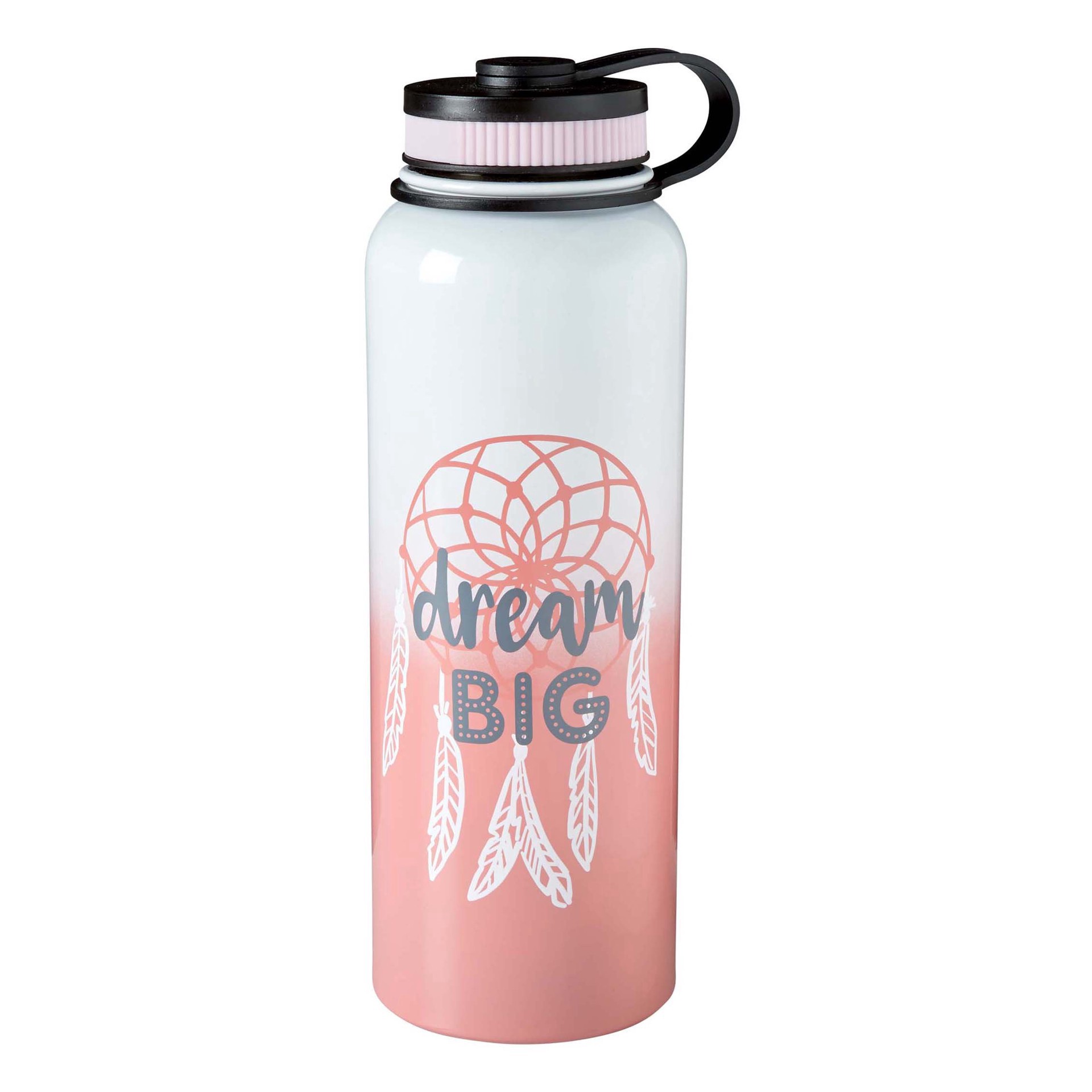 slide 1 of 1, All About U Navy Stainless Steel XL Bottle, XL
