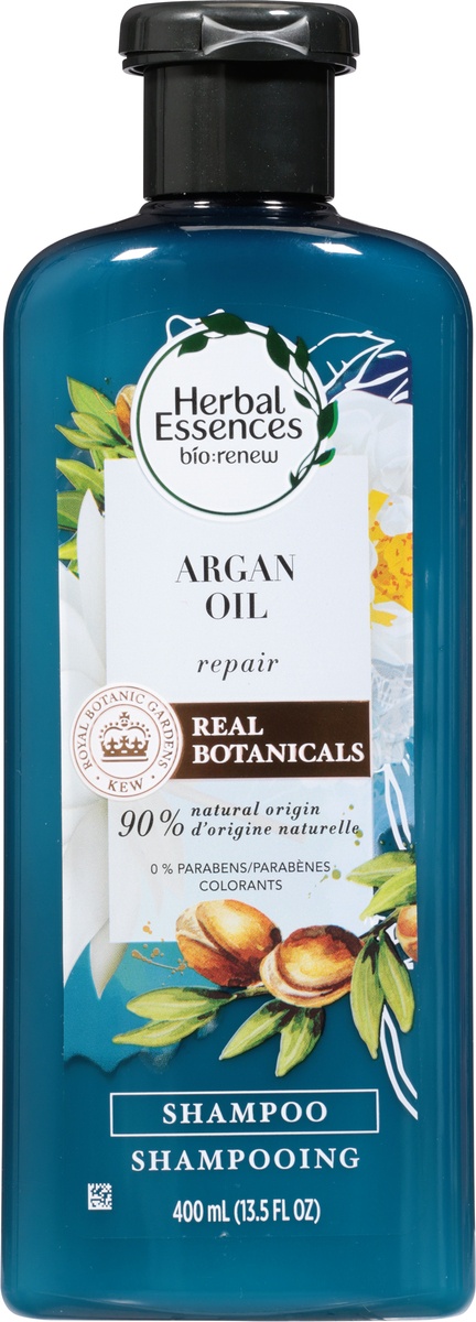 slide 8 of 10, Herbal Essences Bio:Renew Argan Oil Repair Shampoooz, 13.5 oz