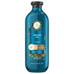 Herbal Essences Argan Oil Paraben Free Shampoo, Hair Repair, 13.5 fl oz, with Certified Camellia Oil and Aloe Vera, For All Hair Types, Especially Damaged Hair