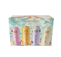 Mom Water Mom Squad Vacation Mode Fruit Infused Vodka Water Variety Pack