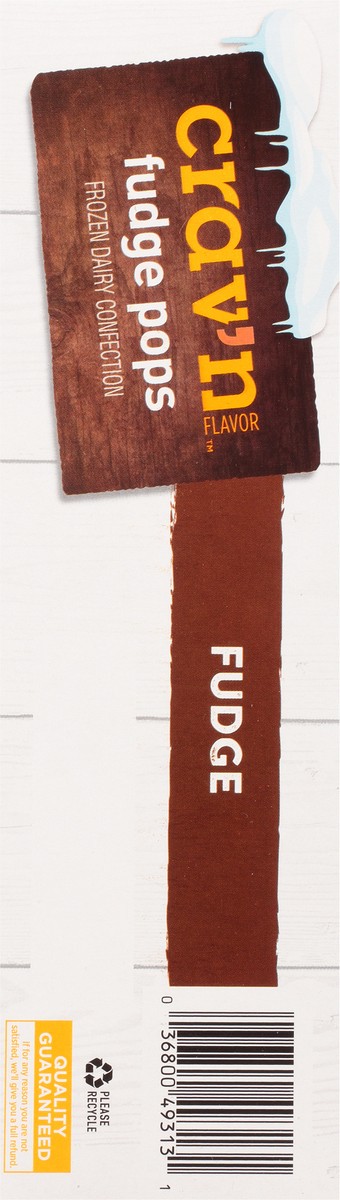 slide 7 of 9, Crav'N Flavor Pops, Fudge, 20 ct