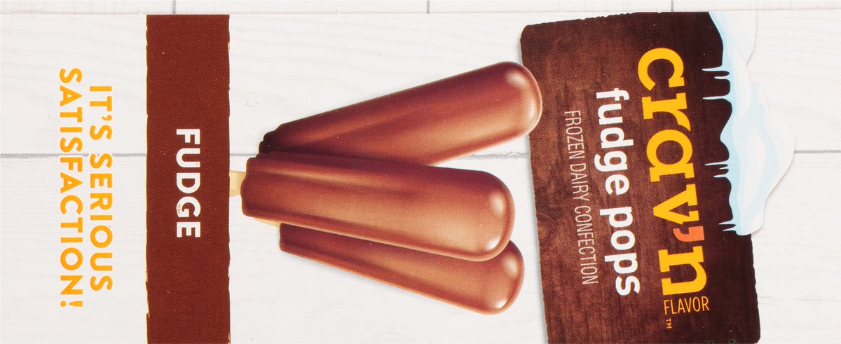 slide 6 of 9, Crav'N Flavor Pops, Fudge, 20 ct
