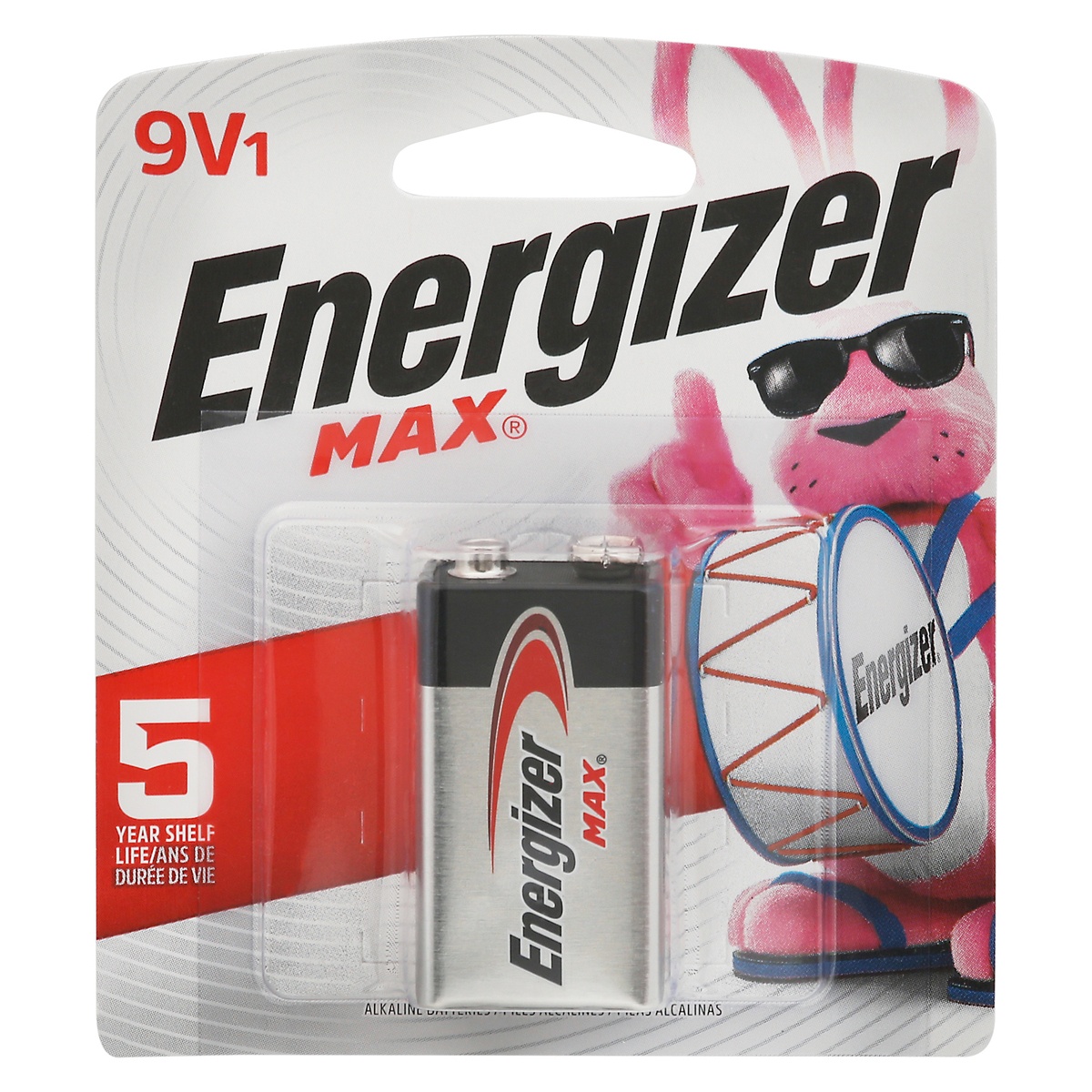 slide 1 of 1, Energizer Max 9V Battery, 1 ct