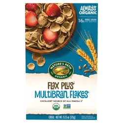 Nature's Path Organic Flax Plus Cereal 13.25 oz Box